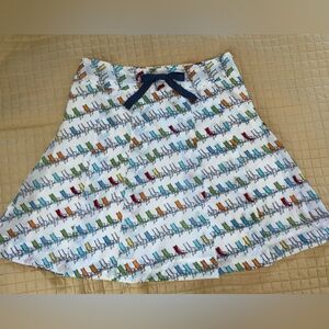 Liz Claiborne Beach Chair pleated skirt . 12P